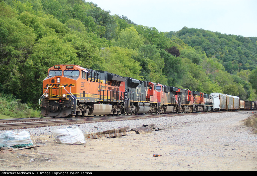 BNSF 3987 West